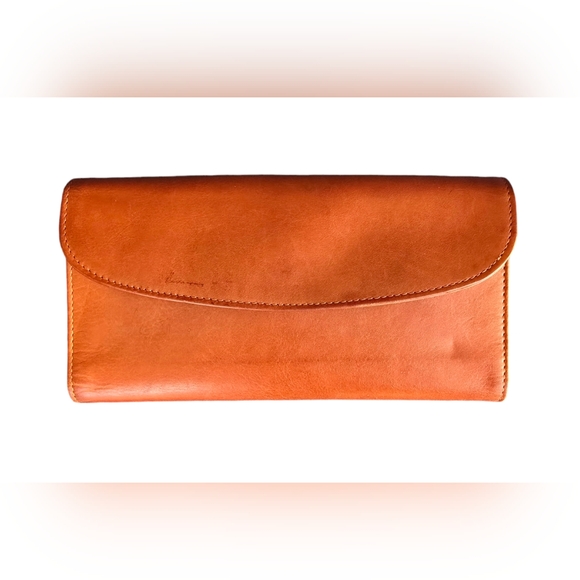 EUC Vintage Coach Combination Wallet Checkbook No. 4730 British Tan - Picture 4 of 16